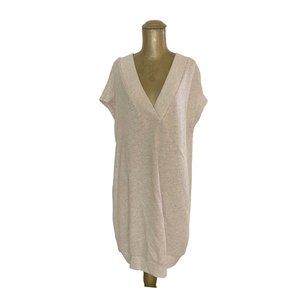 Lou & Grey Cream V-Neck Dress